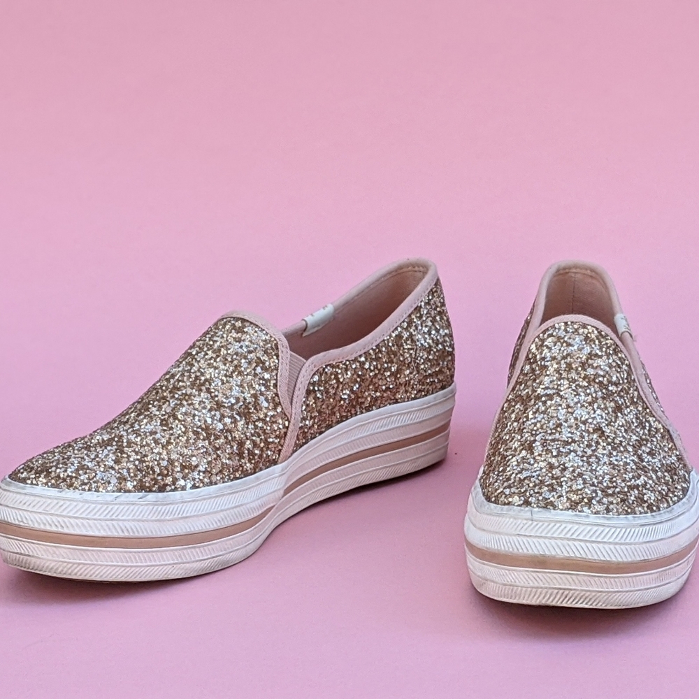 Keds x Kate Spade New York Triple Decker Glitter 8